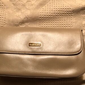 Cream Leather Women's Bag